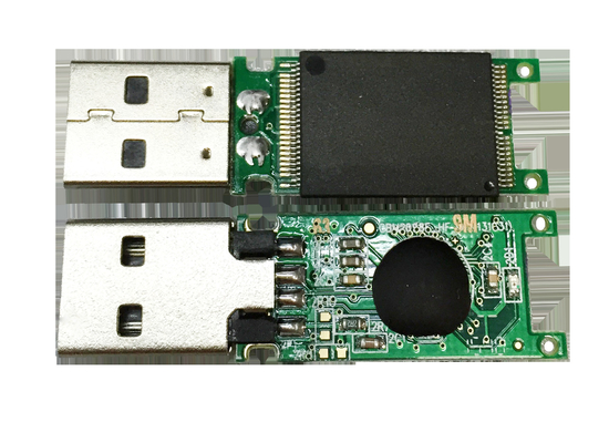 Waterdichte Flashgeheugenspaanders PCBA USB 2,0 3,0 256GB 1TB 15MB/S