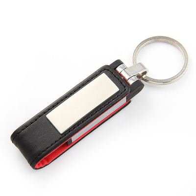 Erkend FCC van het het Leerusb-flashstation 64GB 128GB 256GB van het metaalgeval Echte
