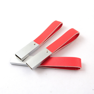 256GB het leer Usb drijft 2,0 3,0 Gepersonaliseerde Usb-ODM van de Geheugenstok OEM