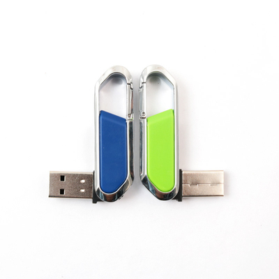Van het 180 Graadplastiek en Metaal USB-flashstation Snelle Snelheid 80MB/S 2,0 UDP binnen