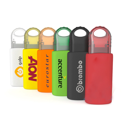 Het glijden de Vorm Plastic USB plakt 2,0 3,0 128GB 256GB Volledige OEM van de Geheugenflits ODM