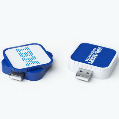 Plastic waterdicht Draaiusb-station Usb 3,0 Geheugenstok 256GB 32GB
