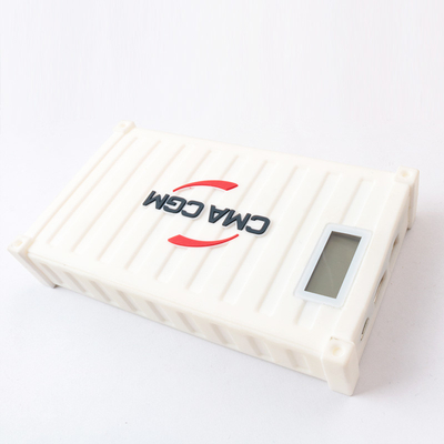 Aangepast die de Machtsbank van pvc van 5000MAH 2800MAH met Enige Kabel wordt gemaakt
