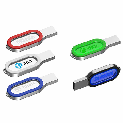Geleide Lichte stok 2,0 het Flashgeheugen 16GB 32GB van het kristalgeheugen van Shinny UDP