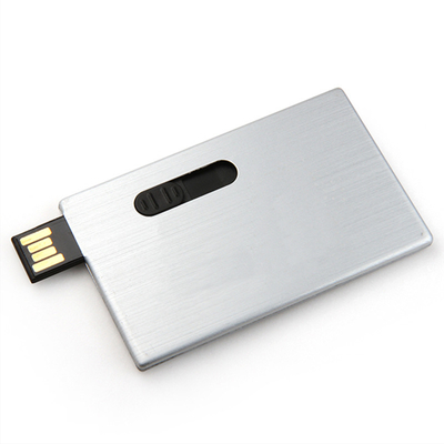 Waterdichte Uiterst dunne de Flitsaandrijving 2,0 15MB/S 128GB van Creditcardusb