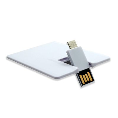 Android OTG 2,0 de Stokken1gb 128GB 15MB/S UV Kleurrijke Druk van Creditcardusb
