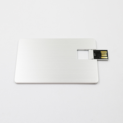 Van de het Metaalcreditcard van 32GB 64GB van de de stijl usb aandrijving UDP flits 2,0 80MB/S