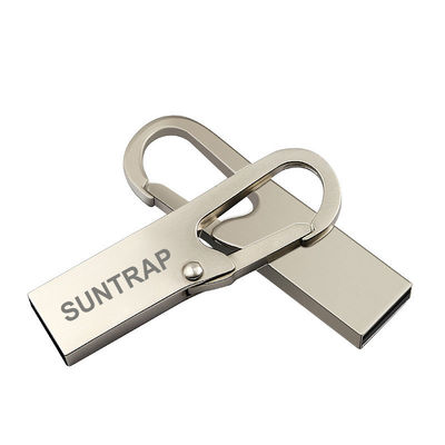 Van het Metaal Zilveren Usb van 32GB 64GB 128GB Stok 2,0 Flitsaandrijving UDP 2,0