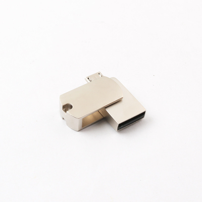 Embleem van de de USB-flashstations32gb 16GB 8GB Laser van Android het Zilveren OTG