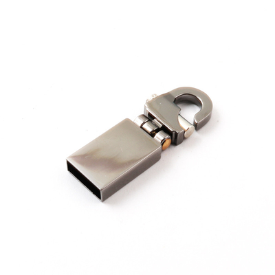 Matt Silver USB 2,0 Flitsaandrijving 32gb binnen UDP-de zwarte kleur van het spaanderskanon
