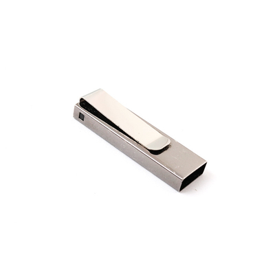 Van de het Metaal de USB-station Aangepaste Laser van klemvormen spaanders van het de Drukembleem UDP