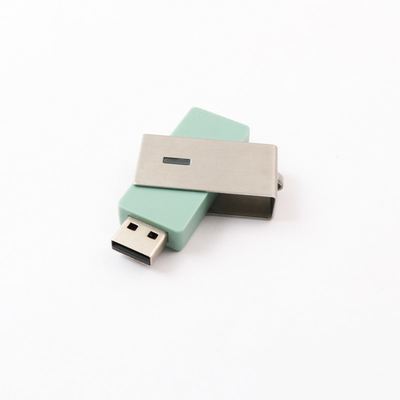USB-station 64GB 128GB 360 Graden USB 2,0 van de metaal het Plastic Draai Geheugenstok