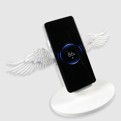 Leuke Plastic Telefoonvleugels Draadloze Lader 5V 1.67A met LEIDEN Licht