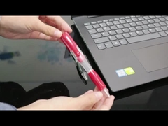 Transparant USB-flashstation 2,0 van de Lichaamspen 3,0 80MB/S-de Stok van Giftusb