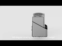 musmultifunctionele draadloze oplader gebruik video